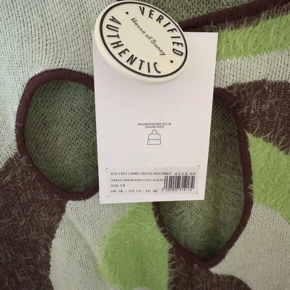 House of Sunny Land Cruise Hockney Dress - US Size 14 - Picture 8 of 11